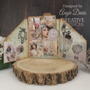 Creative Expressions - Clear Stamp Set - A5 - Taylor Made Journals - Chateau Garden
