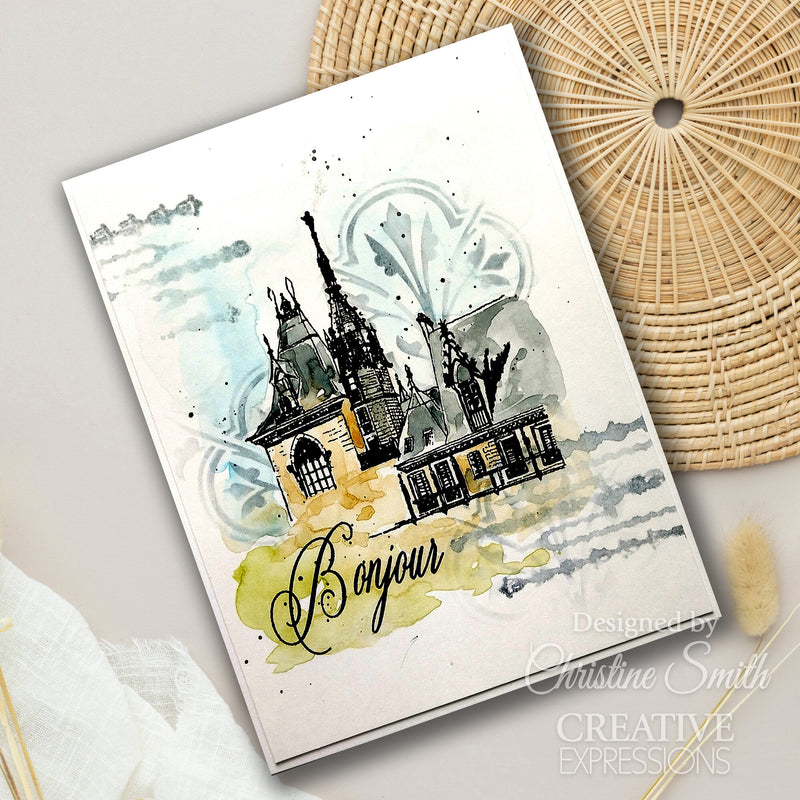 Creative Expressions - Clear Stamp Set - A5 - Taylor Made Journals - Chateau Life
