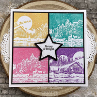 Creative Expressions - 4 x 8 - Clear Stamp Set - Designer Boutique - Joyful Wishes