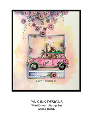 Pink Ink Designs - Clear Photopolymer Stamps - Mini Driver