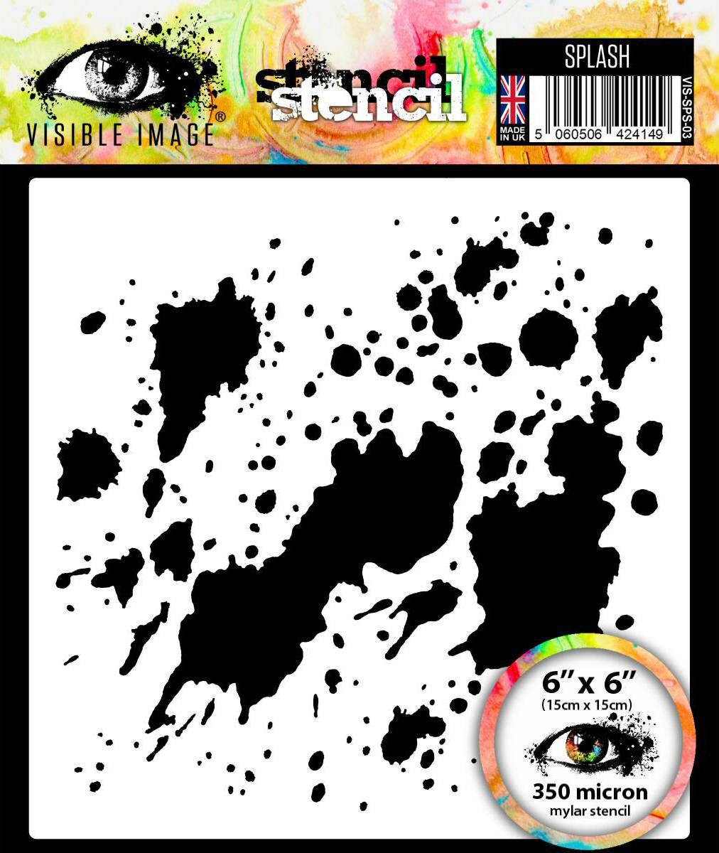 Visible Image - Splash - Stencil