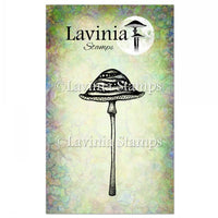 Lavinia - Clear Polymer Stamp - Sentiment - Snailcap Single Mushroom