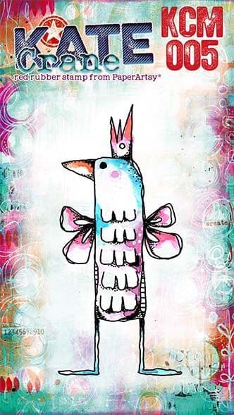 PaperArtsy - Kate Crane - MINI 005 - Rubber Cling Mounted Stamp - PREORDER