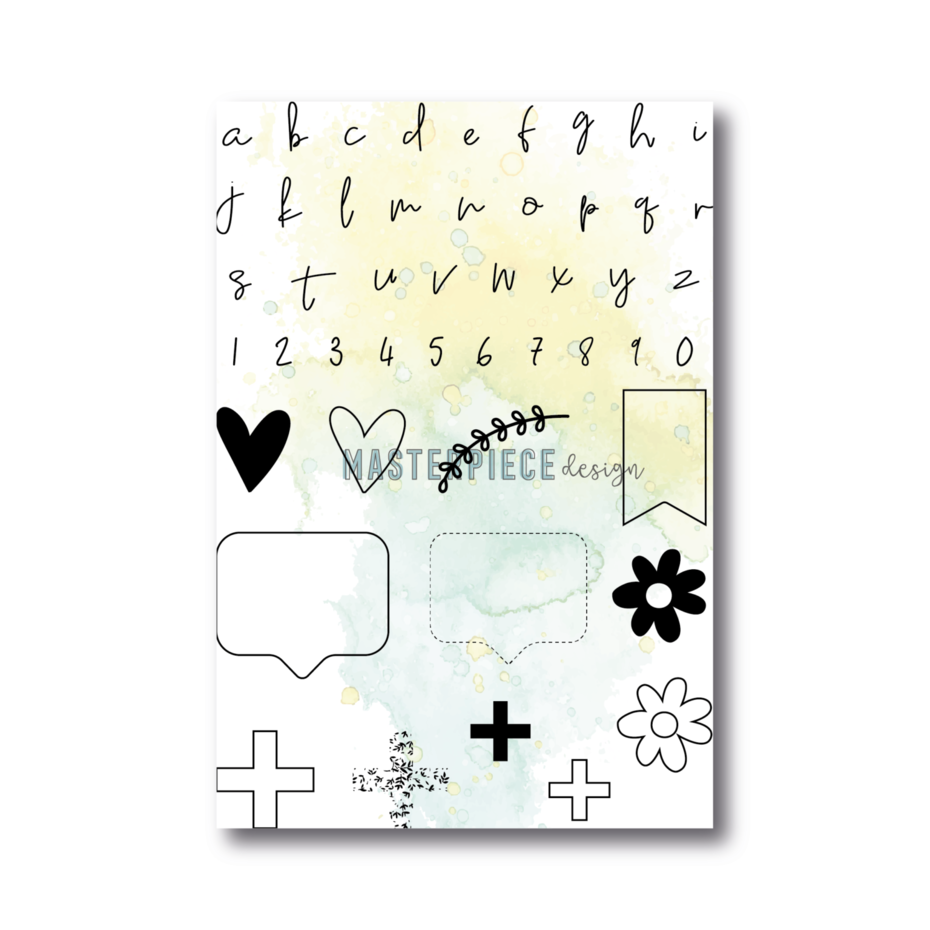Masterpiece Designs - Clear Stamps - A6 - Fresh Things