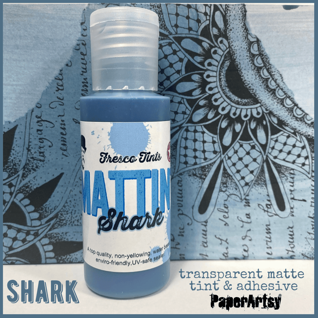 PaperArtsy - Fresco Tint - Mattint - Shark