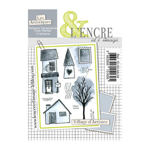 L'Encre et L'Image - A6 - Clear Stamp Set - Artist's Village