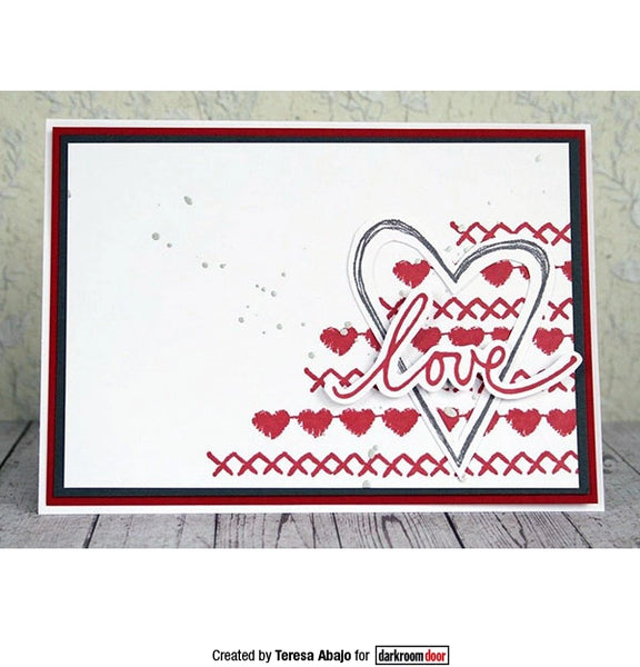 Darkroom Door - Rubber Stamp Set - Stitched Borders – Topflight Stamps, LLC