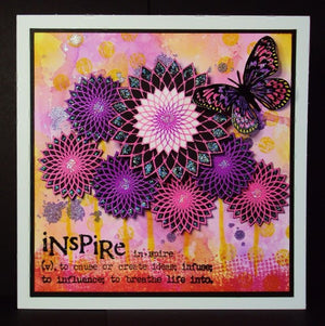 Visible Image - A6 - Clear Polymer Stamp Set -  Imagine Dream Inspire