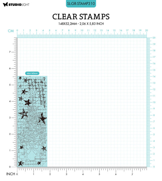 Studio Light - Grunge - Clear Stamp Set - Christmas Tree – Topflight ...