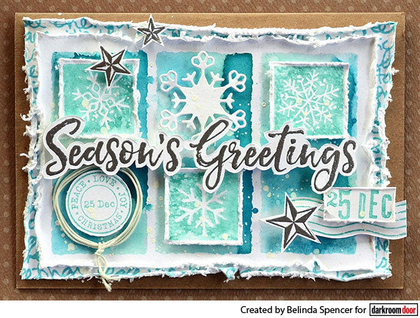 Darkroom Door - Rubber Stamp Set - Season's Greetings – Topflight ...