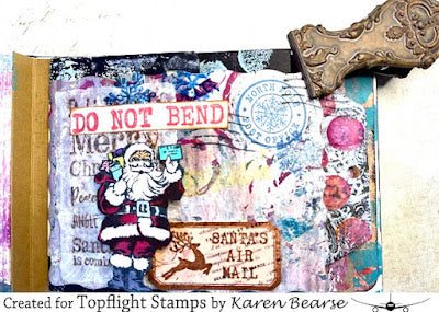 Darkroom Door - Rubber Stamp Set - Merry Mail – Topflight Stamps, LLC