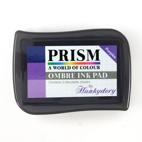 Pinks - Prism Ombré Ink Pad - Cardmaking Stamping - Hunkydory