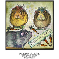 Pink Ink Designs - Clear Photopolymer Stamps - Guinea Wig