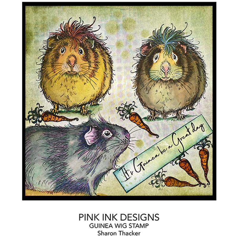 Pink Ink Designs - Clear Photopolymer Stamps - Guinea Wig