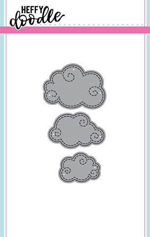Heffy Doodle - Dies - Swirly Clouds