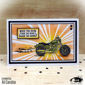 Visible Image - Ride the Wind - Clear Polymer Stamp Set (retired)