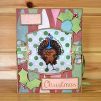 Hobby Art Stamps - Clear Polymer Stamp Set - A5 - Daryl the Quirky Turkey