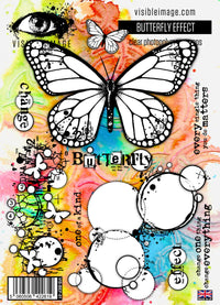 Visible Image - Butterfly Effect - Clear Polymer Stamp Set