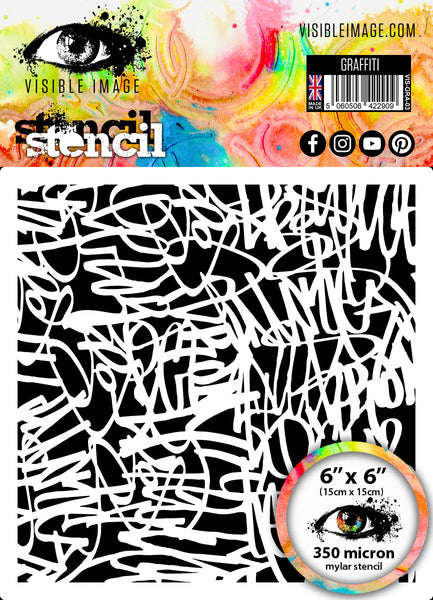 Visible Image - Stencil - Graffiti – Topflight Stamps, LLC