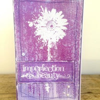Visible Image - A6 - Clear Polymer Stamp Set -  Imperfection is Beauty (retired)