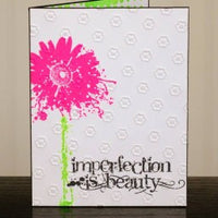 Visible Image - A6 - Clear Polymer Stamp Set -  Imperfection is Beauty (retired)