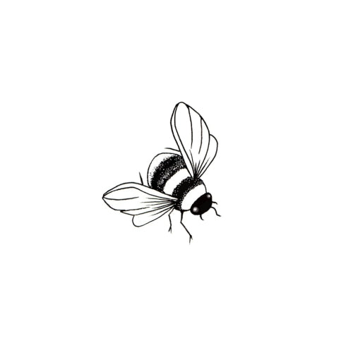 Lavinia - Mini Bumble Bee - Clear Polymer Stamp
