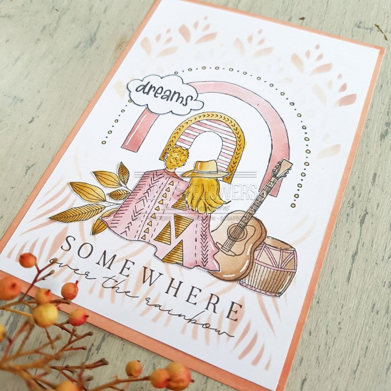 Chou & Flowers - Clear Stamps - Nomads