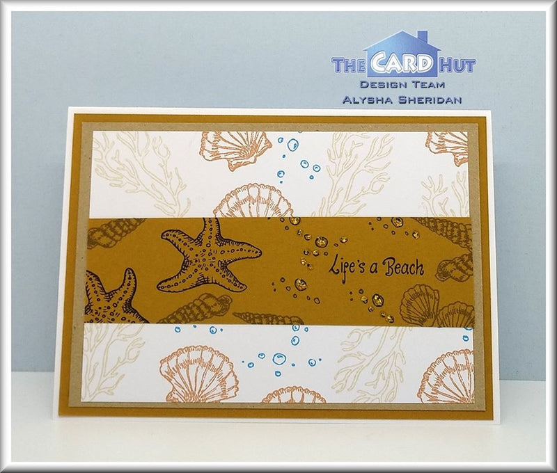 The Card Hut - A5 - A Splash of Summer - Seaside Splash - Sophie Spencer-Beeley