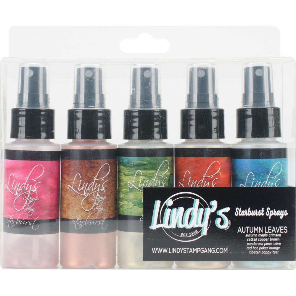 Lindy's Stamp Gang - Starburst Sprays - Autumn Leaves