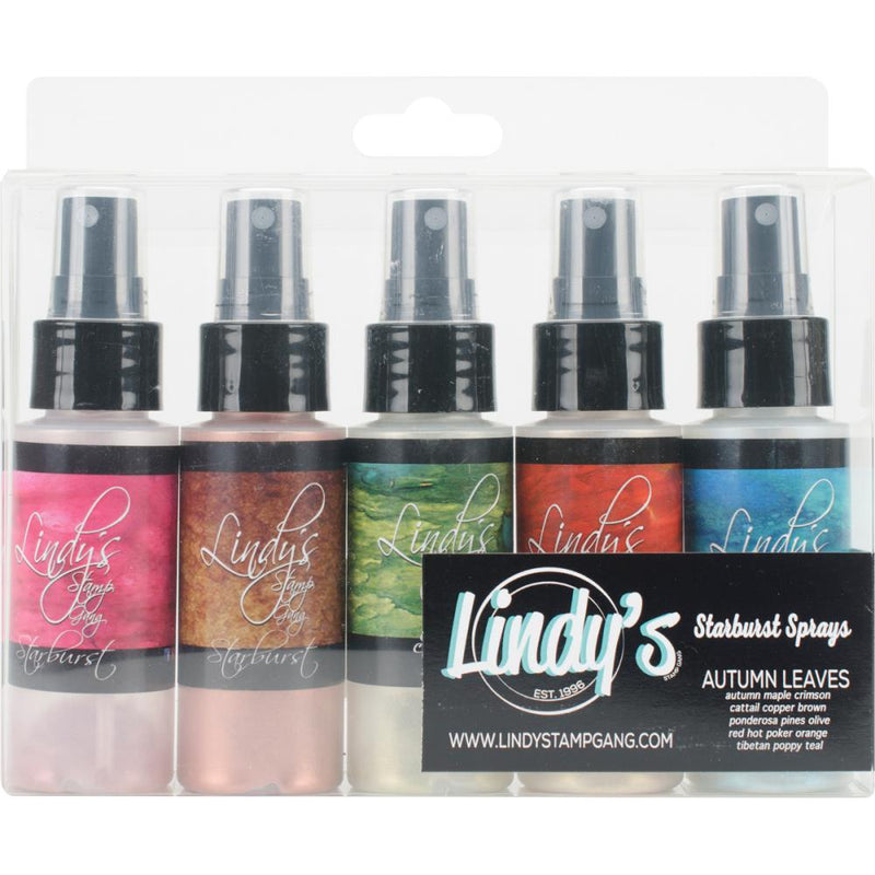Lindy's Stamp Gang - Starburst Sprays - Autumn Leaves