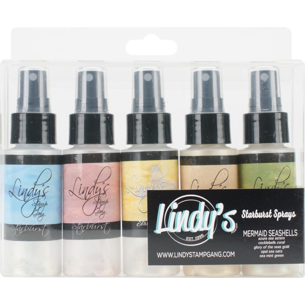 Lindy's Stamp Gang - Starburst Sprays - Mermaid Seashells