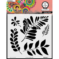 Studio Light - Art By Marlene - Stencil - Falling Leaves - MASK355