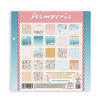 Stamperia - 8 x 8 - Paper Pad - Candy Christmas
