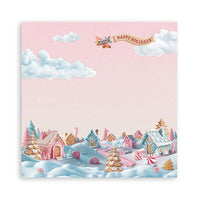 Stamperia - 8 x 8 - Paper Pad - Candy Christmas