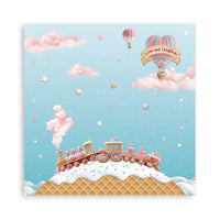 Stamperia - 8 x 8 - Paper Pad - Candy Christmas
