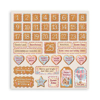 Stamperia - 8 x 8 - Paper Pad - Candy Christmas
