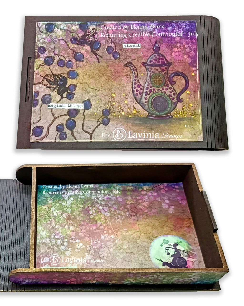 Lavinia - Clear Polymer Stamps - Earl Grey Lodge - LAV985