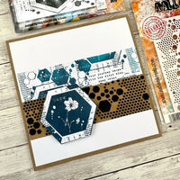 AALL & Create - A7 - Clear Stamps - 929 - Tracy Evans - Garden Hex