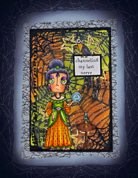 AALL & Create - A7 - Clear Stamps- 1290 - Janet Klein - Channeling Dee