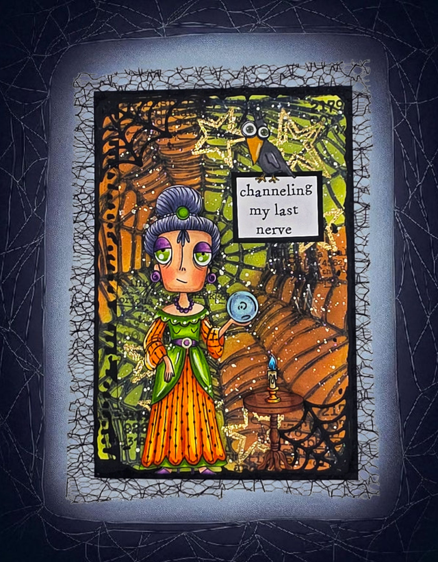 AALL & Create - A7 - Clear Stamps- 1290 - Janet Klein - Channeling Dee