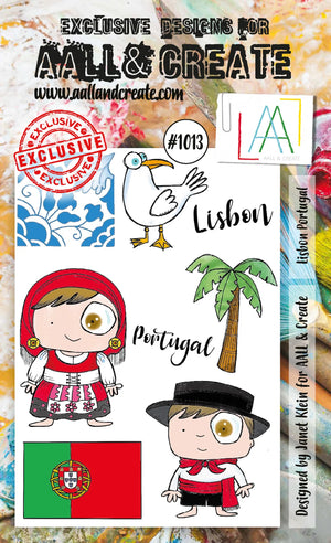 AALL & Create - A6 - Clear Stamps - 1013 - Janet Klein - Lisbon Portugal