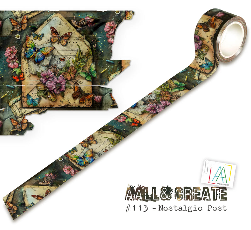 AALL & Create - Washi Tape - 113 - Artour de Mwa - Nostalgic Post