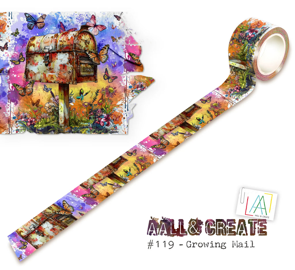 AALL & Create - Washi Tape - 119 - Artour de Mwa - Growing Mail