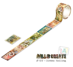 AALL & Create - Washi Tape - 122 - Artour de Mwa - Sienna Mailing