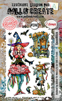 AALL & Create - A6 - Clear Stamps - 1240 -QueenWitch - Autour DeMwa