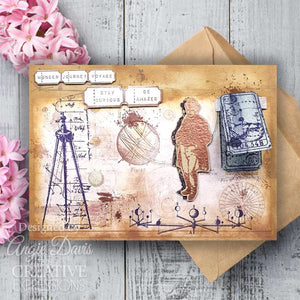 Creative Expressions - A6 - Clear Stamp Set - Sam Poole - Cosmo Tickets - Astrologist