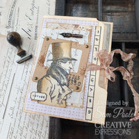 Creative Expressions - A6 - Rubber Stamp - Sam Poole - Mr. Foreteller