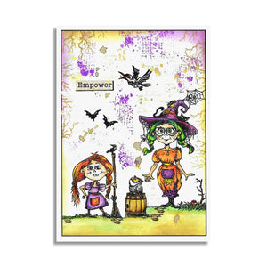 AALL & Create - A6 - Clear Stamps - 1238 - Haunted Spell - Autour DeMwa