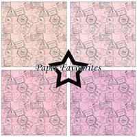 Paper Favourites - Paper Pad - 6 x 6 - Postage Stamp 1