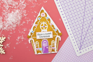 Crafter's Companion - Stamp & Die Set - Gingerbread House